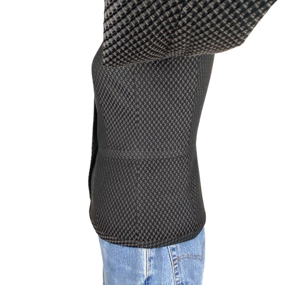 Armani Collezioni Wool Silk Blend Textured Fitted Blazer Sz 6 - Picture 9 of 14